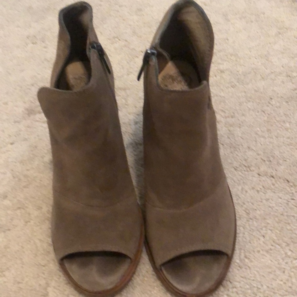 Vince Camuto Open Toe Bootie